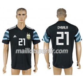 Maillot de Foot Argentine Paulo Dybala 21 Exterieur Coupe du monde 2018