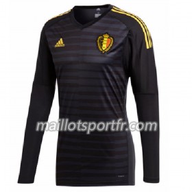 Maillot de Foot Belgique Gardien Domicile Coupe du monde 2018 ML
