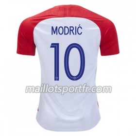 Maillot de Foot Croatie Luka Modric 10 Domicile Coupe du monde 2018