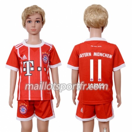 Maillot de Foot Bayern Munich James Rodriguez 11 Enfant Domicile 2018 Maillot de Foot Bayern Munich James Rodriguez 11 Enfant Domicile 2018