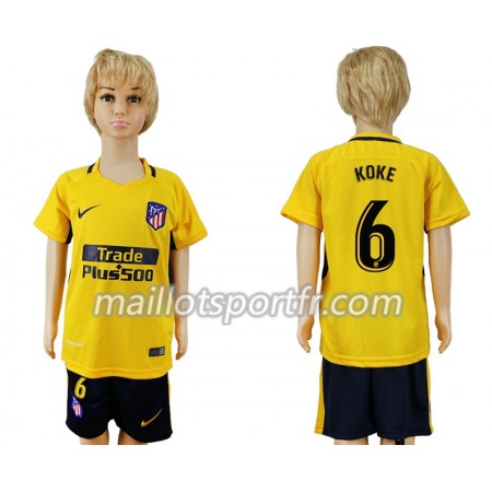 Maillot de Foot Atlético Madrid Koke 6 Enfant Exterieur 2018 Maillot de Foot Atlético Madrid Koke 6 Enfant Exterieur 2018
