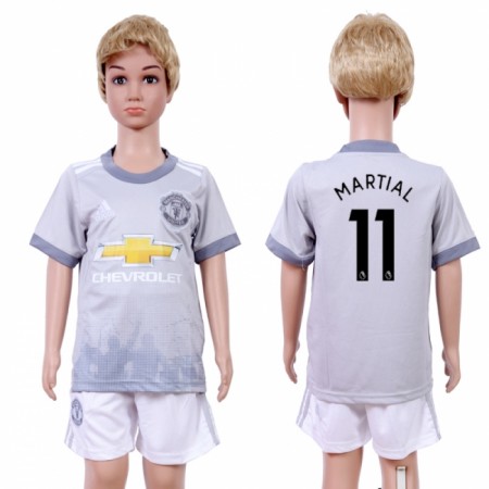 Maillot de Foot Manchester United Anthony Martial 11 Enfant Troisieme 2018