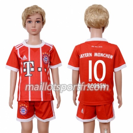 Maillot de Foot Bayern Munich Arjen Robben 10 Enfant Domicile 2018
