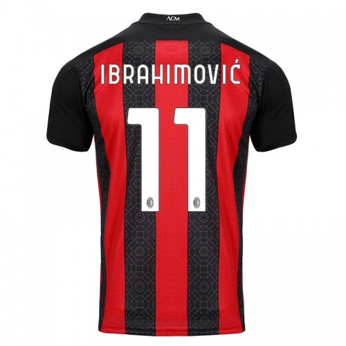 AC MILAN ITALY 2021/2022 AWAY FOOTBALL SHIRT JERSEY MAGLIA #11 IBRAHIMOVIC Sz S