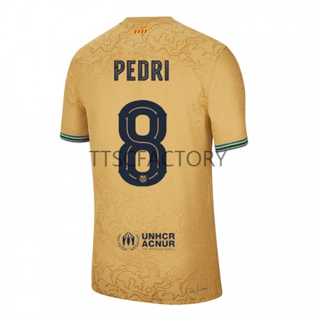 Flocage Officiel FC Barcelone – Pedri, Saison 2022/2023, Liga, Doré (Footpress®)