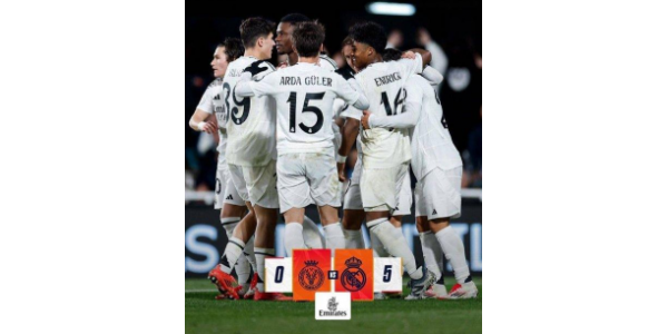 Valverde a ouvert le score, Arda Güler a marqué deux fois