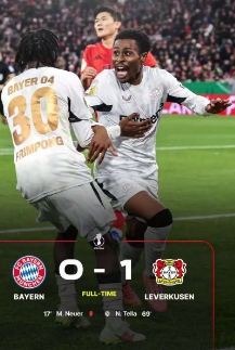 Coupe d'Allemagne – Le Bayern perd face au Bayer Leverkusen